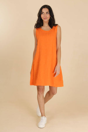 Colette Dress with Pockets, Green