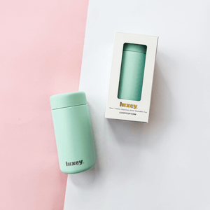Stainless Steel Reusable Cup 12oz - Seafoam