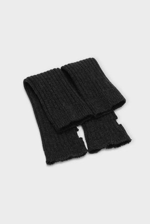 Armwarmers - charcoal melange