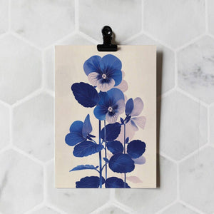 Viola | Everyday Greeting Card | birth month flower birthday