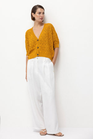 Pointelle Knit Cardigan (431996-143)