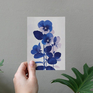 Viola | Everyday Greeting Card | birth month flower birthday