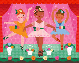 Double Sided On-The-Go Puzzle, Ballerina