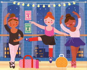 Double Sided On-The-Go Puzzle, Ballerina
