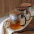 Karl Glass Mug with Filter, 475ml