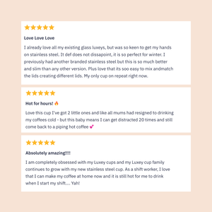 Stainless Steel Reusable Cup 12oz - Seafoam