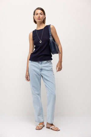 Plain Knit Tank Top