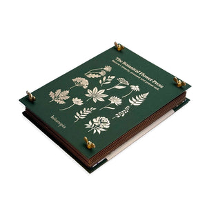 The Botanical Flower Press – Linen Cover & Gold Foil