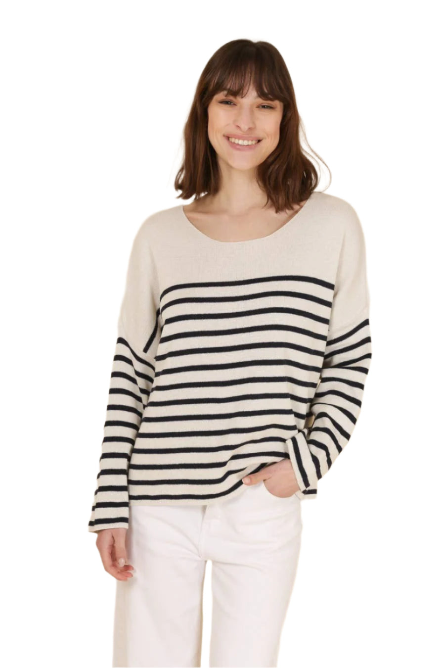 Cotton Crew Neck Sweater