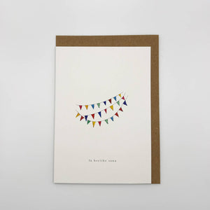 Lá Breithe Sona Irish birthday card