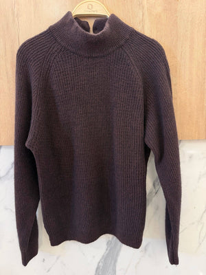 Reversible Alpaca & Wool Knit Sweater