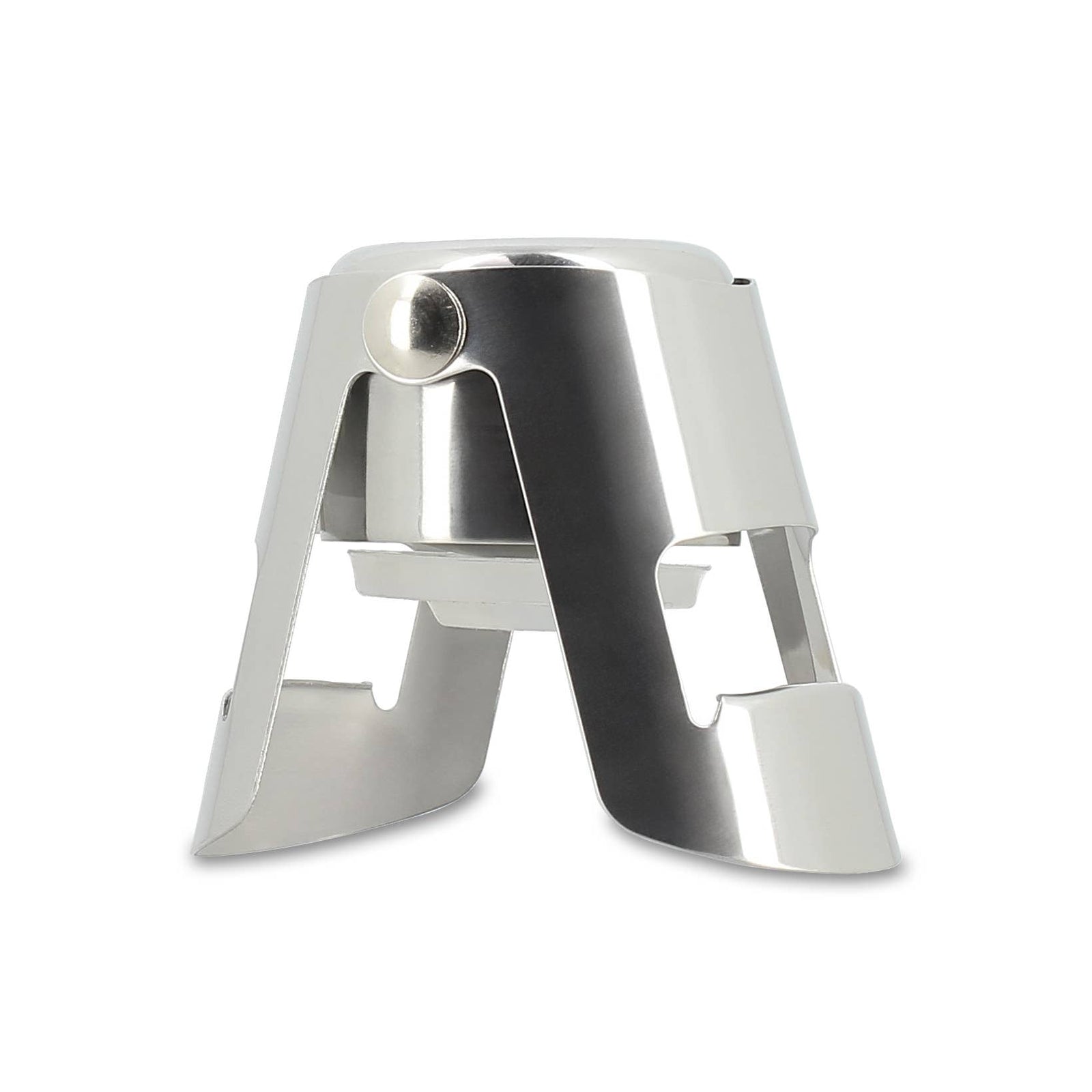 Stainless steel champagne cork