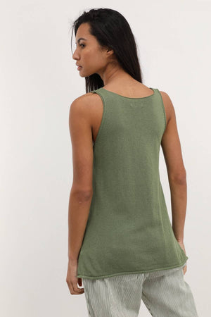 Nais Cotton V Neck Tank Top