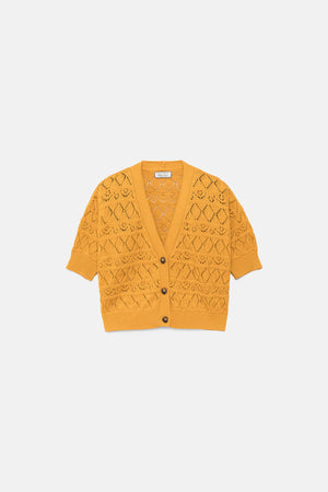 Pointelle Knit Cardigan (431996-143)