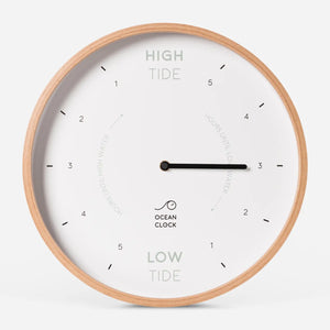 Tide Clock OYSTER White