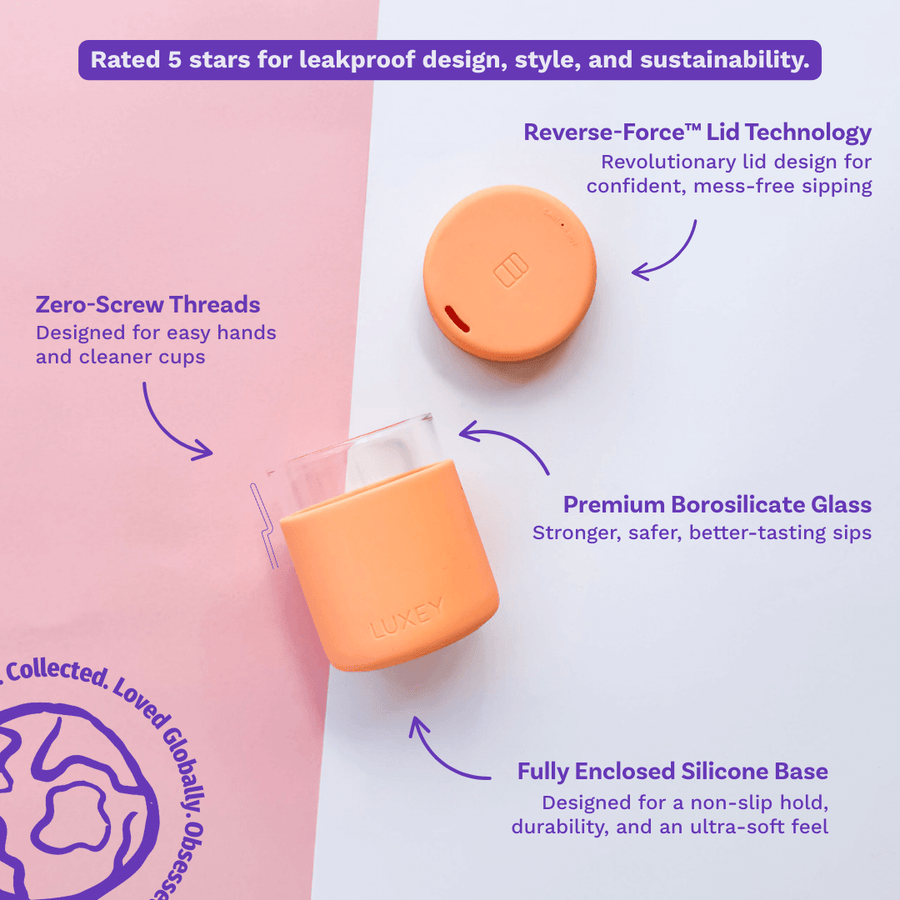 MiniLUX Reusable Coffee Cup 6oz - Copper