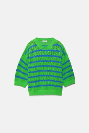 Striped Knit Sweater