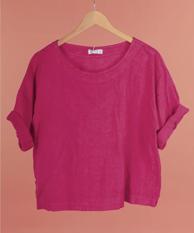 Colette Linen Top