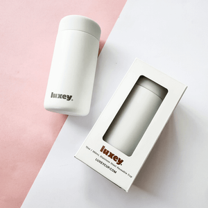 Stainless Steel Reusable Cup 12oz - Oat Milk