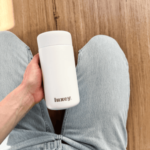 Stainless Steel Reusable Cup 12oz - Oat Milk