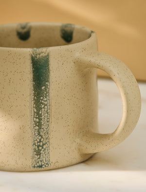 Striped Mug Rosemary, Set 2