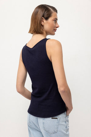 Plain Knit Tank Top