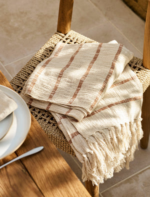 Striped Throw