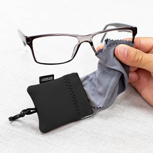 Stuff-It Pro Assorted Microfiber Lens Cleaning Cloth Pouch