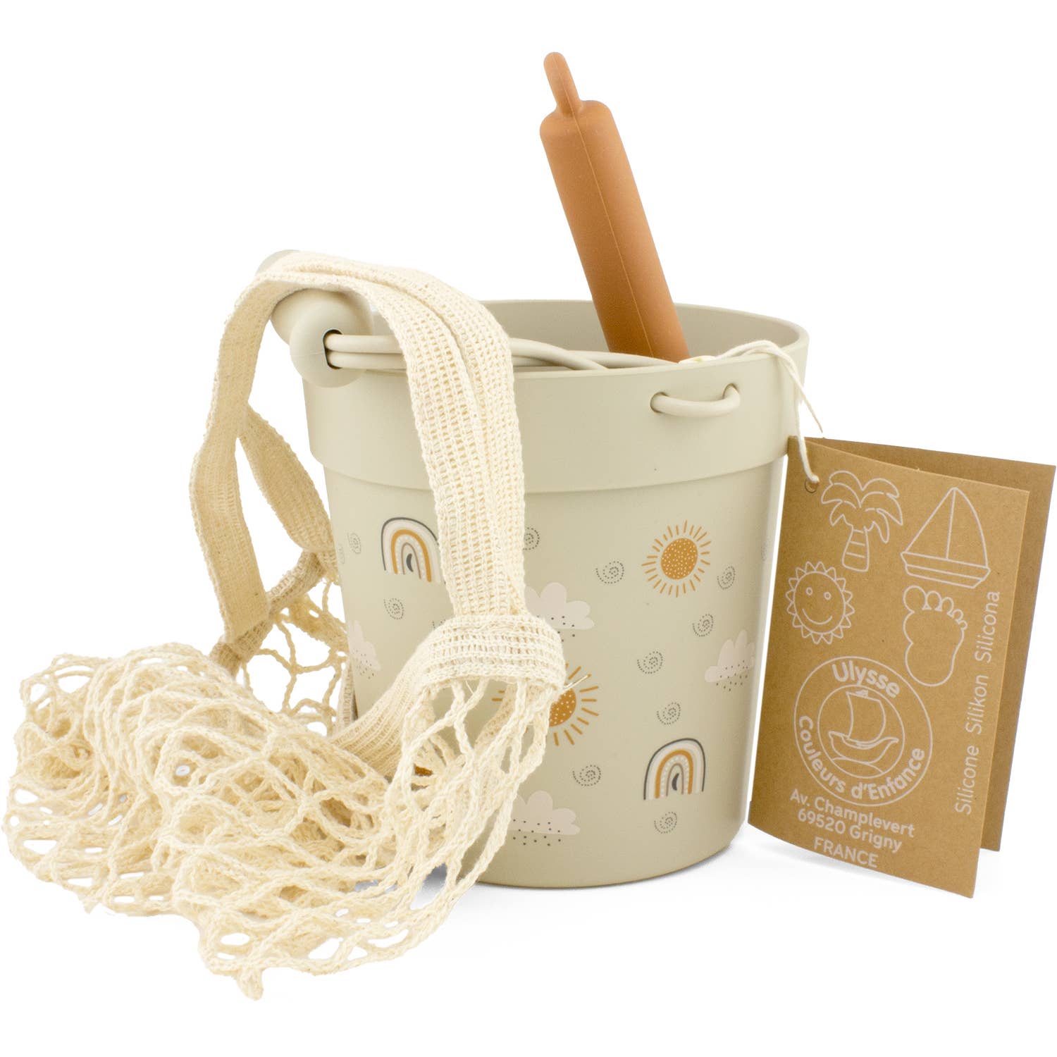 Rainbow Beach Bucket - Silicone