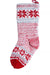 Snowflake Stocking - 100% Wool