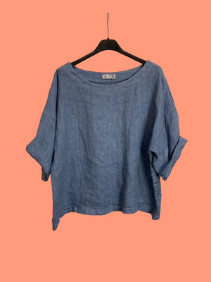 Colette Linen Top