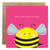 Bold Bunny Card - Bee-utiful Birthday