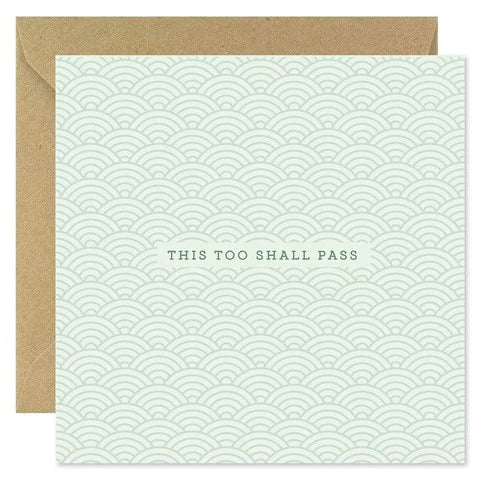 Bold Bunny Card - This too shall pass