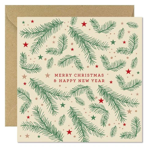 Bold Bunny Card - Merry Christmas