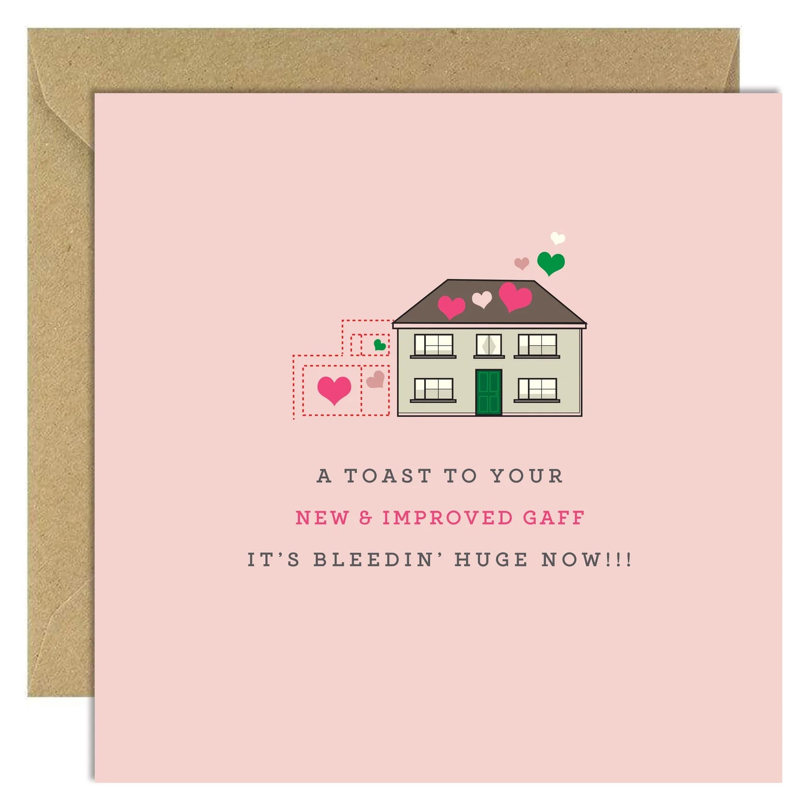 Bold Bunny Card - New Improved Gaff