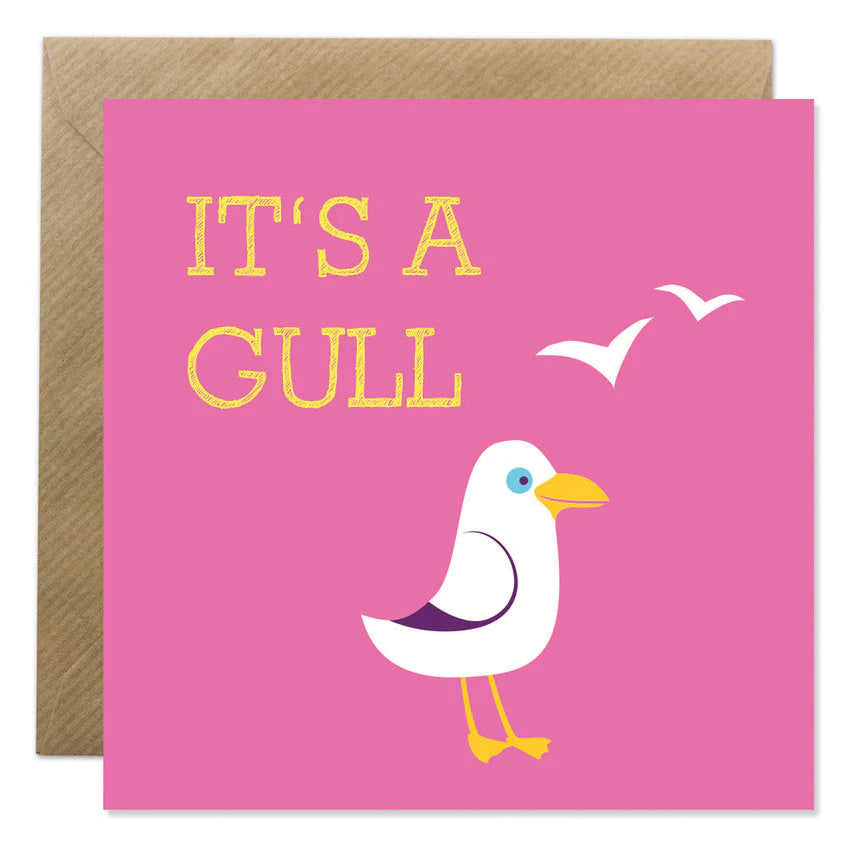 Bold Bunny Card - Its a Gull