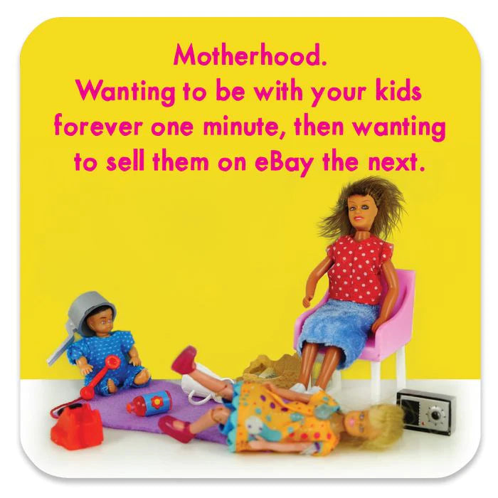 Brain Box Coaster - Motherhood Sell on eBay