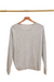 Round Neck Wool and Cashmere Sweater