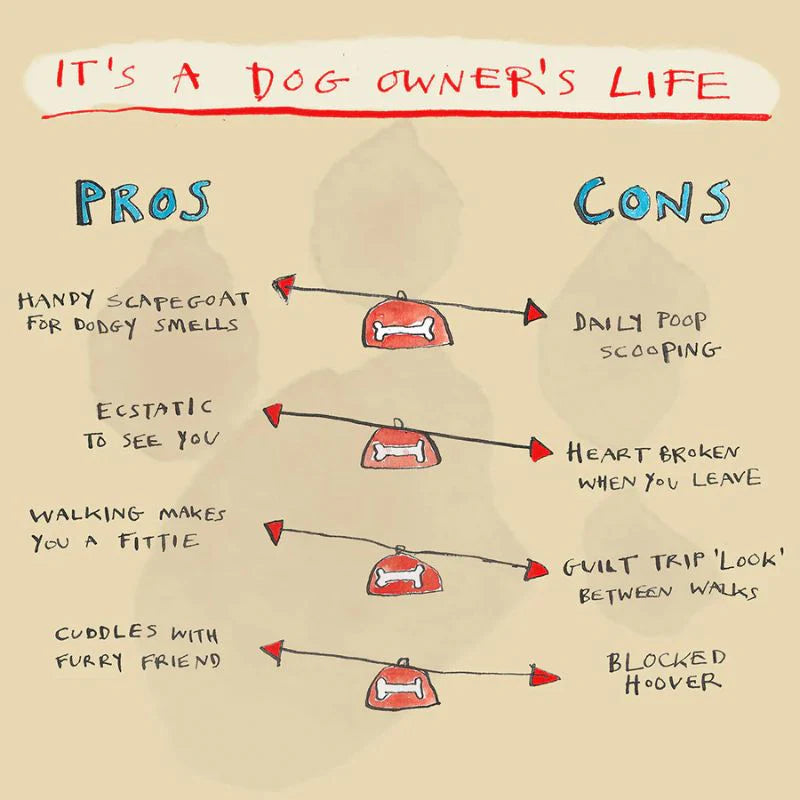 Poet & Painter Card - Dog Owners Life