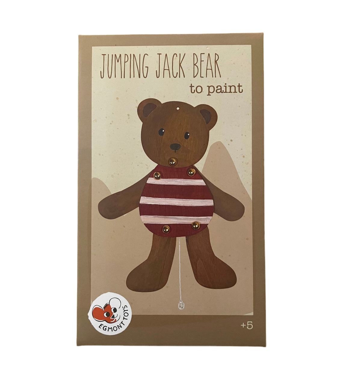 Jumping Jack Bear to Paint