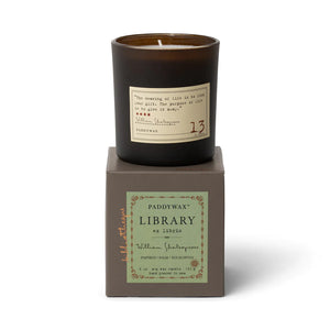 Library Candle - William Shakespeare