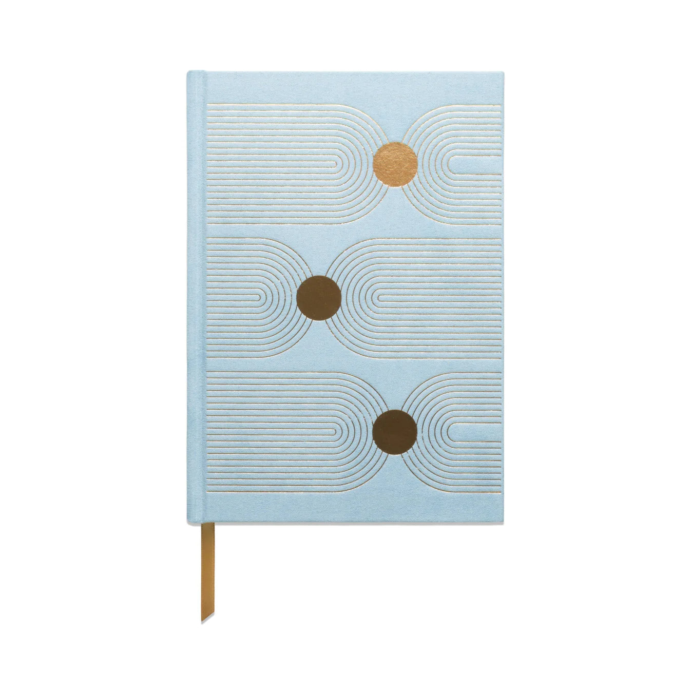 Hardback Journal, Arch Dot Blue