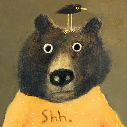 Artpress Card - Blackbird & Bear