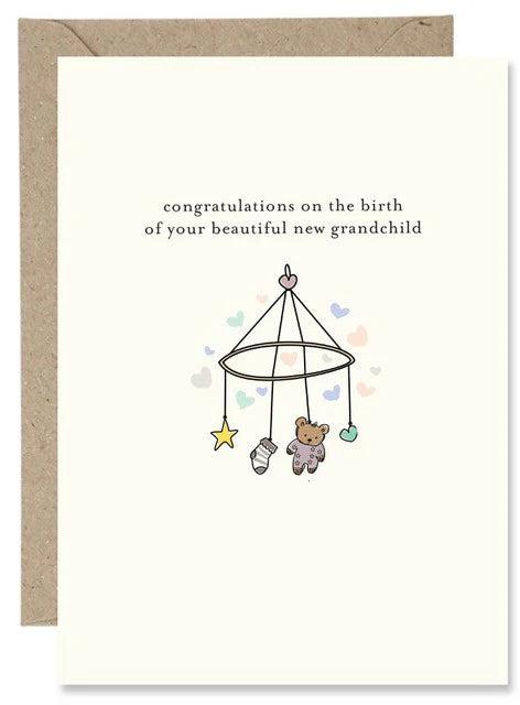 Paper Gull Birth of New Grandchild P183