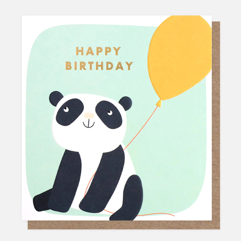 Caroline Gardiner Card, Birthday Panda
