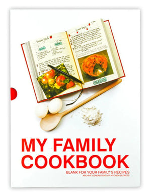 Family Cookbook, Blank for Your Own Recipes