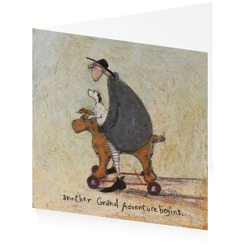 Art Press Card - Another Grand Adventure Begins