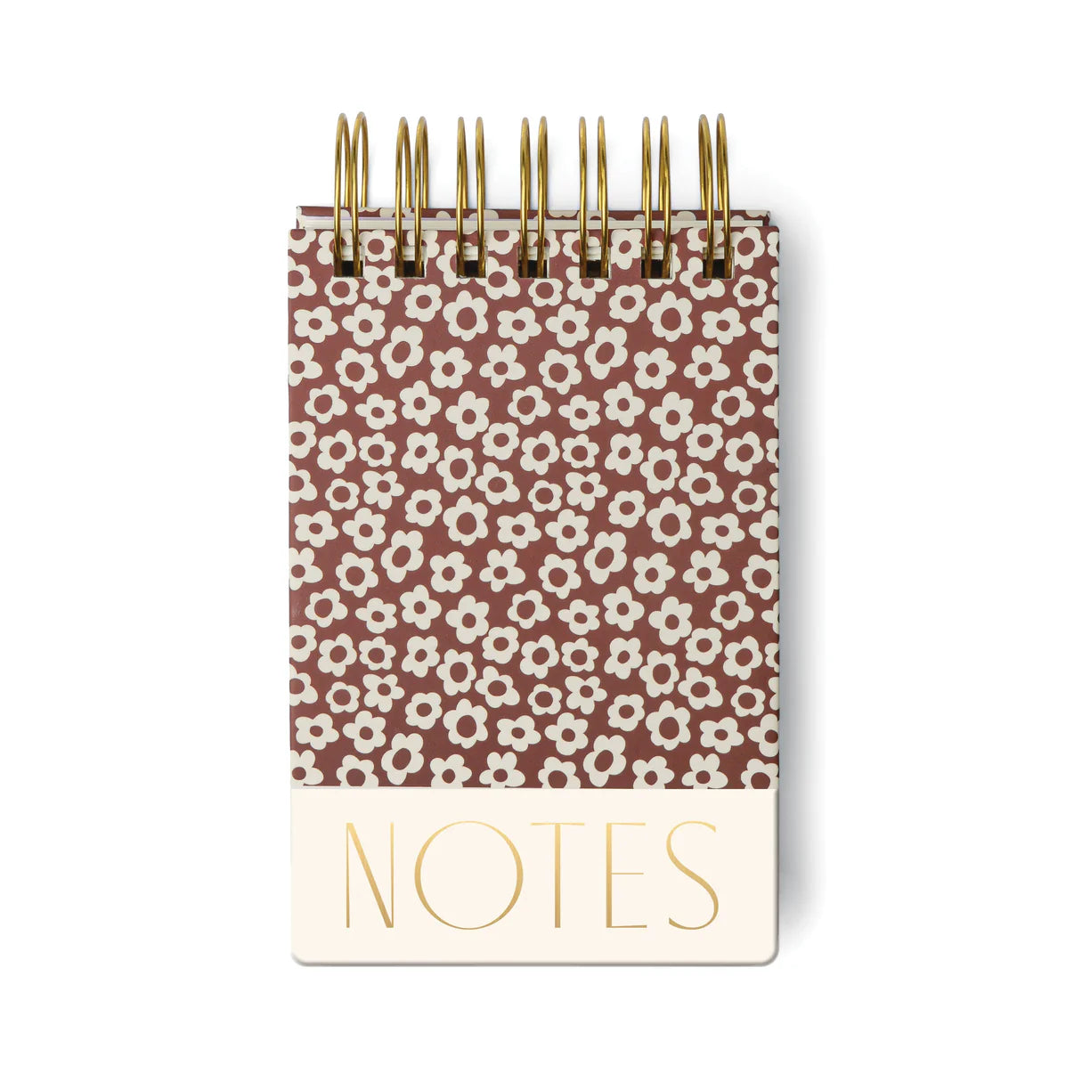 Chunky Notepad - Burgundy Floral