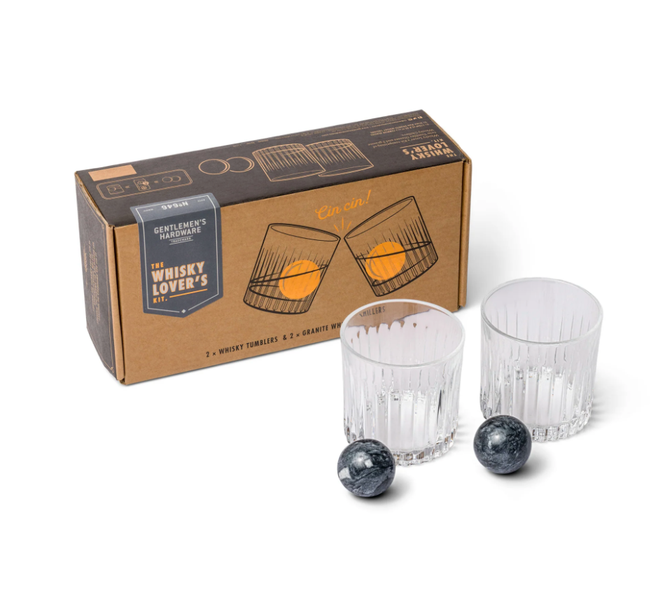 Cocktail Tumblers and Whiskey Stones