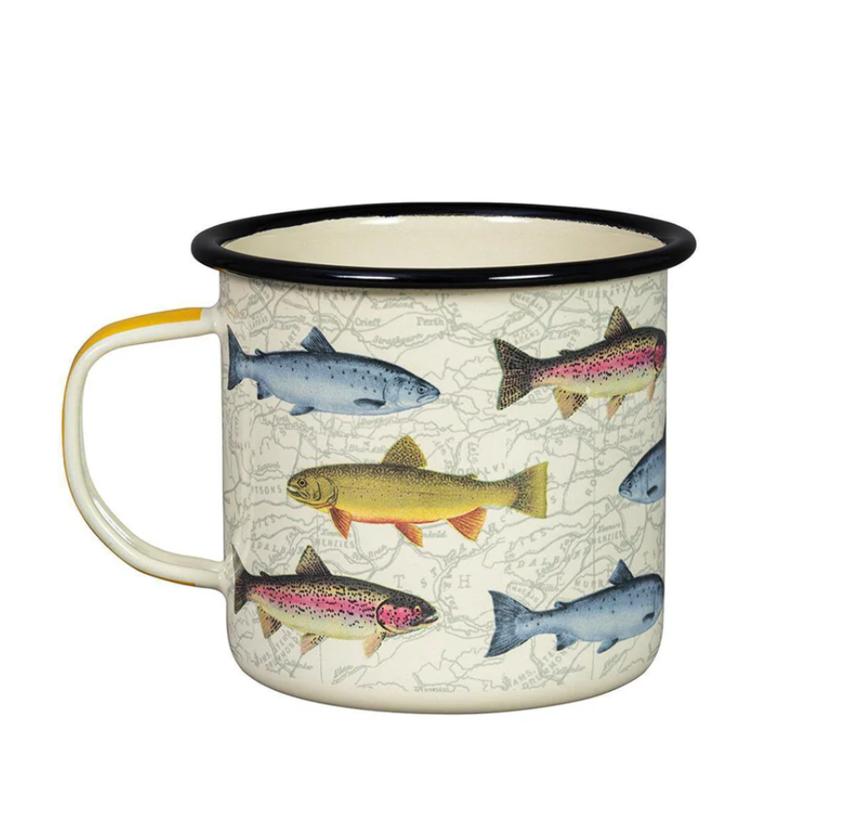 Enamel Mug - Fish
